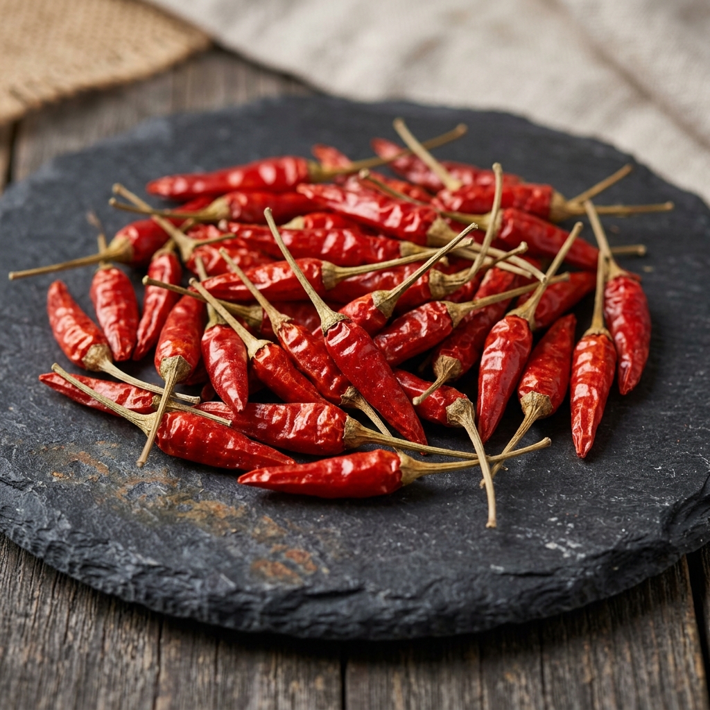 Indian Bird's Eye Kanthari chilli exported by JM Masala